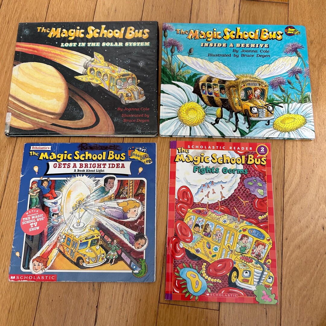 Vintage Magic School Bus Picture Book Lot - Etsy