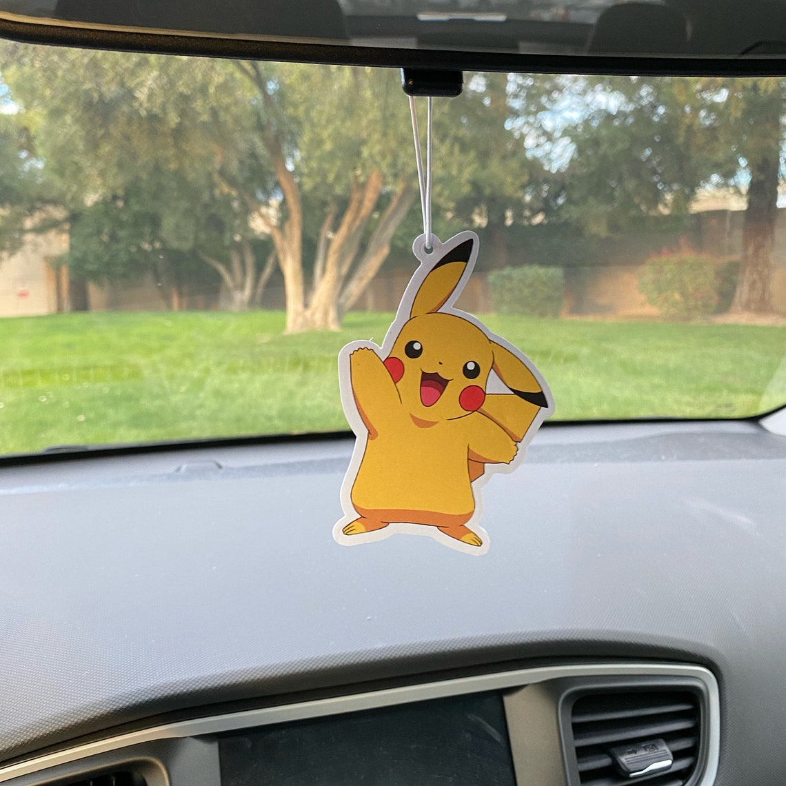 Pikachu Air Freshener Pokemon Unique Item Etsy