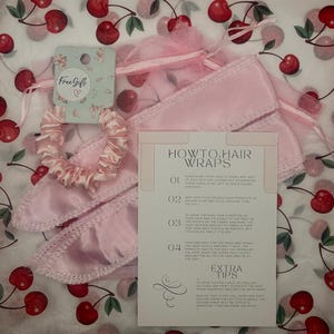 Bandes bouclées en satin * Différentes couleurs *