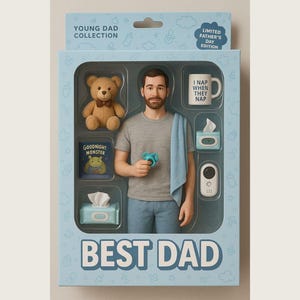 Pacchetto di avvio per il miglior papà: poster digitale personalizzato / regalo stampabile per la festa del papà da foto
