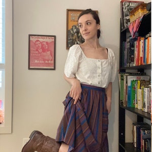 Striped Multicolored Maxi Skirt