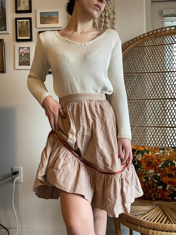 Homemade Vintage Prairie Skirt Etsy UK