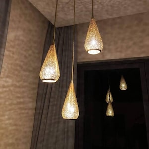 Moroccan Pendant Lamp Hanging Lamp Ceiling Fixture Shade Lamp Brass Ceiling Lights