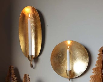 Wall Mount Candleholder - Modern Wall Candle Sconce Hanging for Living Room, Farmhouse Fireplace, Wedding