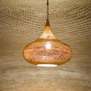 Moroccan Brass Pendant Light, Pendant light, brass pendant light, Moroccan Light Fixtures, Pendant Lighting, Simple Moroccan pendant lamp