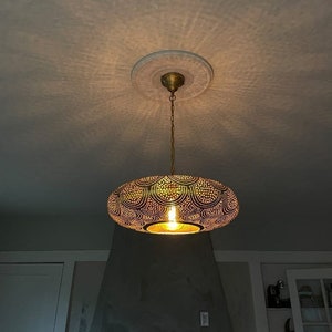 Moroccan Chandelier ceiling lamp for art lovers - Moroccan Pendant Light - New Home Decor Lighting