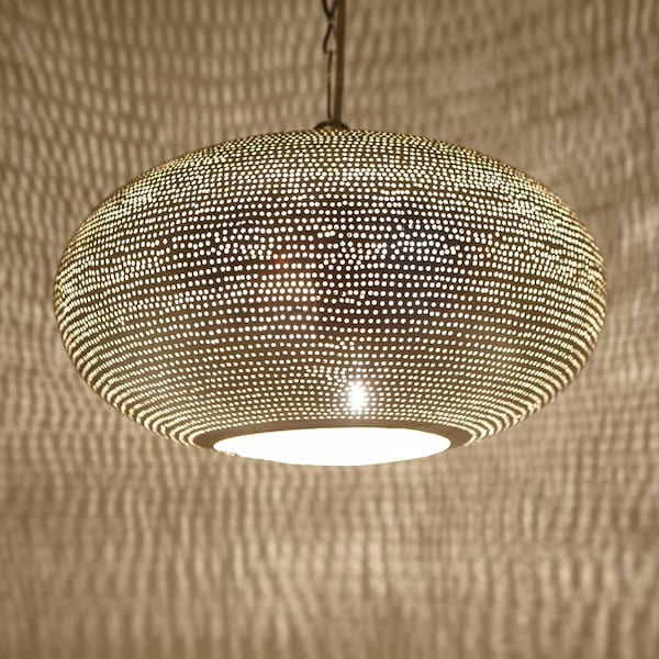 Moroccan Brass Pendant Light, Pendant light, brass pendant light, Moroccan Light Fixtures, Pendant Lighting, Simple Moroccan pendant lamp