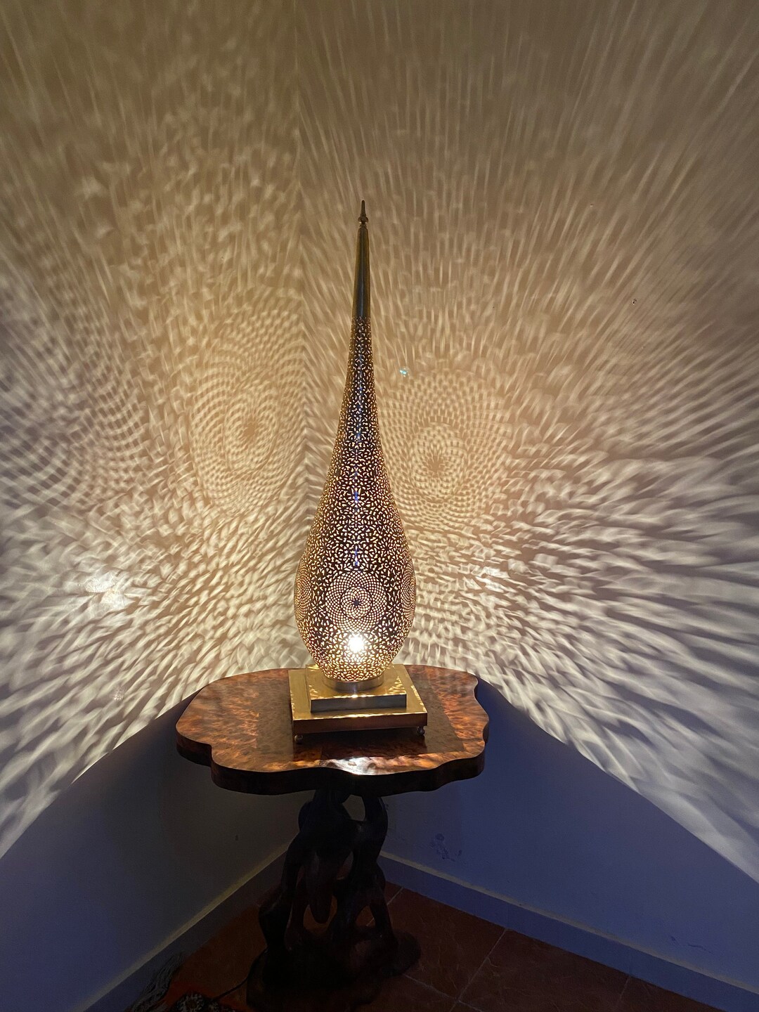 Table Moroccan Lamp ,table Lamp ,home Decor, Moroccan Lighting, Bedroom ...