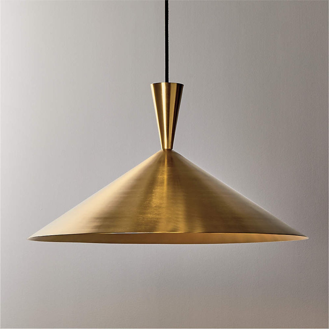 Handmade Brass Pendant Light , Handmade Brass Pendant Light, Polished
