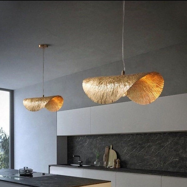 pendant light,morocco pendant light,Minimalist Brass Pendant Light, Modern Lotus Leaf Pendant lamp for Living Room & Bedroom