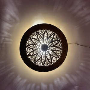 Moroccan Wall Light, Traditional wall sconce 100% handmade Moroccan lighting