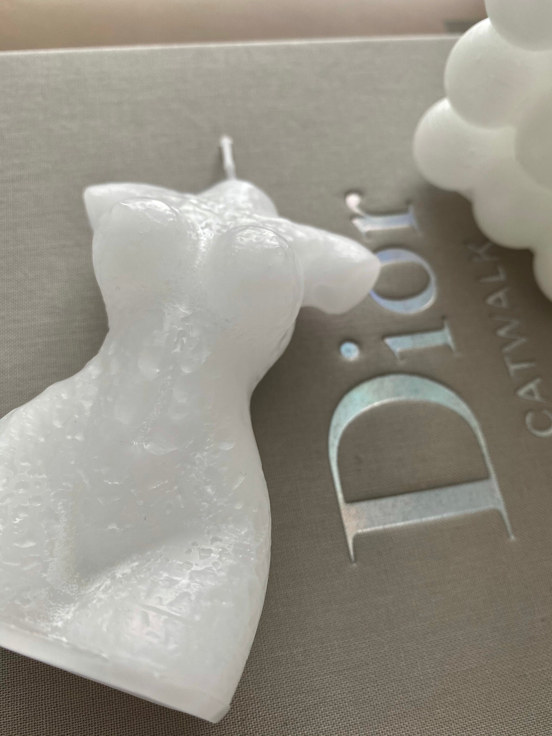 Shape Candle in UK Naked Candle Bubble Candle Body Candle Etsy