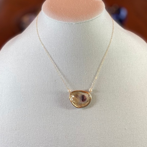 Oyster Necklace Etsy