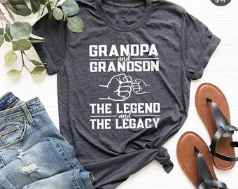 Opa und Enkel Shirt, Opa TShirt, Geschenk für Opa, Papa T-Shirt, Papa Geschenke, Großvater Shirts, Vatertag Shirt, Papa T-Shirt