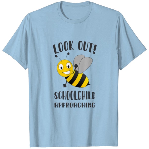 Schoolchild approaching | start of school back to school gift T-shirt