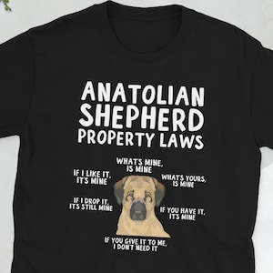 Anatolian Shepherd Owner Anatolian Shepherd Dog Unisex T-Shirt