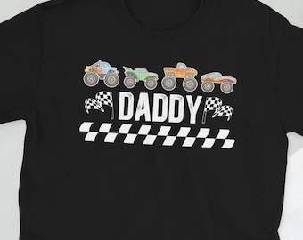 Proud Monster Truck Dad Monster Truck Vadergeschenken, uniseks T-shirt