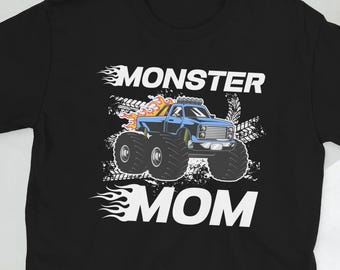 Stolzer Monstertruck Mama Monstertruck Mutter Geschenke Unisex T-Shirt