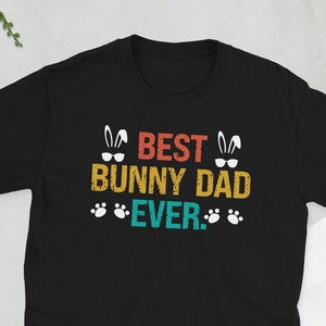 Rabbit Dad Proud Bunny Father Rabbit Owner Gifts Unisex T-Shirt