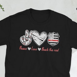 Proud Firefighter Wife Fire Wife Of A Fireman Gift Unisex T-Shirt