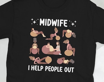 Verloskundige Waardering Verloskundigen Verloskunde Geschenken Uniseks T-shirt