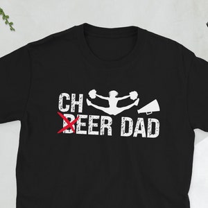 Camiseta unisex Proud Cheer Dad Cheerleading Dad Of A Cheerleader