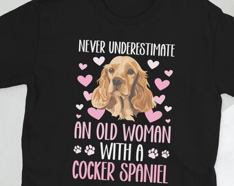 Cocker Spaniel Mom Cocker Spaniel Owner Gifts Unisex T-Shirt