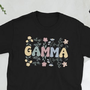 Gamma Grandma Mothers Day Gifts Gamma Grandmother Unisex T-Shirt