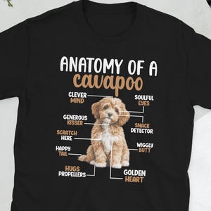 Cavapoo-hondenshirt Cavapoo-eigenaar cadeau Cavapoo-liefhebber geschenken Cavapoo vader Cavapoo moeder T-shirt uniseks