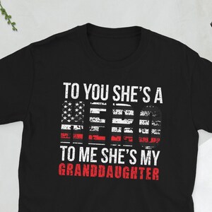 Firefighter Grandma Of A Fireman Grandmother Gifts Unisex T-Shirt