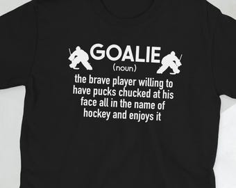 Ice Hockey Goalkeeper Ice Hockey Goalie Goaltender Unisex T-Shirt