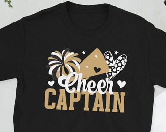 Proud Cheer Captain Cheerleading Captain Gifts Unisex T-Shirt