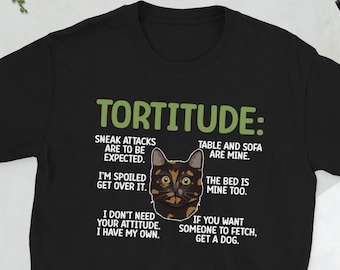 Tortoiseshell Cat Owner Tortie Cat Lover Gift Unisex T-Shirt