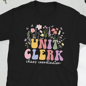 Chemise de commis d'unité Cadeaux de commis d'unité Cadeau d'appréciation de commis d'unité T-shirt unisexe