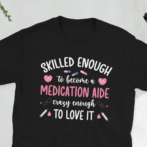 Medication Aide Badge Reel Etsy