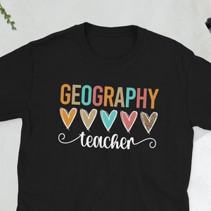 Proud Geography Teacher Geography Teaching Gift Unisex T-Shirt