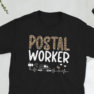 Camiseta unisex Trabajador postal Regalos Cartero Cartero Cartero
