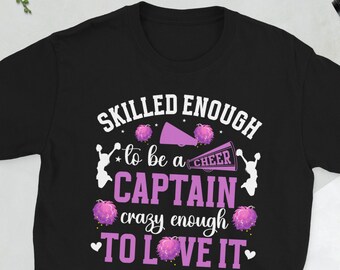 Funny Cheer Captain Cheerleading Captain Gifts Unisex T-Shirt
