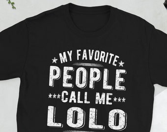 Lolo Grandpa Fathers Day Lolo Grandfather Dad Unisex T-Shirt
