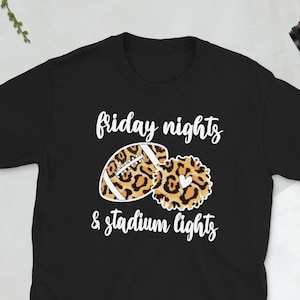 Football Cheer Mom Of Cheerleader Football Player Unisex T-Shirt