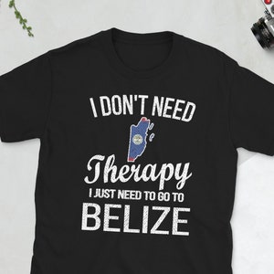 Proud Belizean Heritage Belize Roots Belizean Flag Unisex T-Shirt