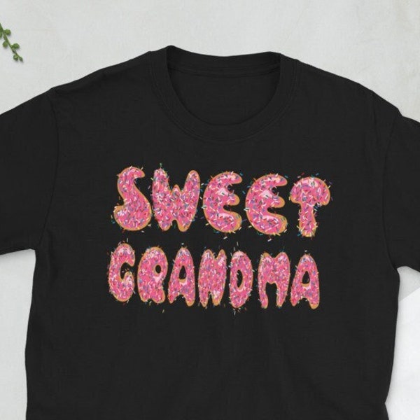 Matching Donut Birthday Party Outfit For Grandma Unisex T-Shirt