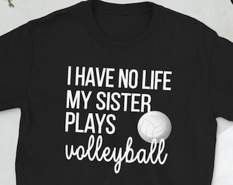 Girls Volleyball Player Typography Girls Fitted T-Shirt Team Gift Idea 