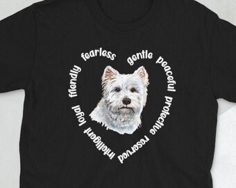 Westie Dog Lover West Highland White Terrier Owner Westie Mom Westie Dad T-Shirt