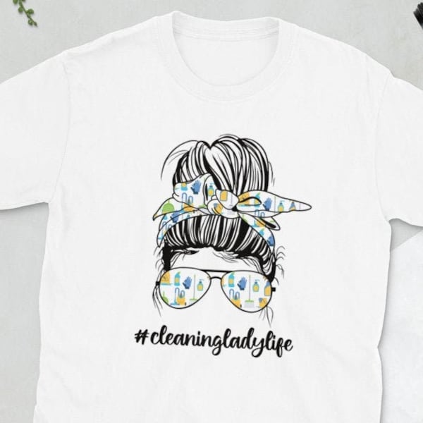 Cleaning Lady Shirt Etsy