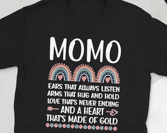 Best Momo Grandma Mothers Day Momo Grandmother Unisex T-Shirt