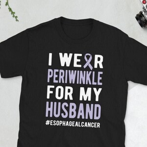 Esophageal Cancer Warrior Husband Cancer Awareness Unisex T-Shirt