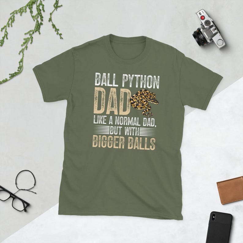 Ball Python Dad Shirt Ball Python Owner Gifts Ball Python Lover Gift Ball Python Boy Unisex T-Shirt