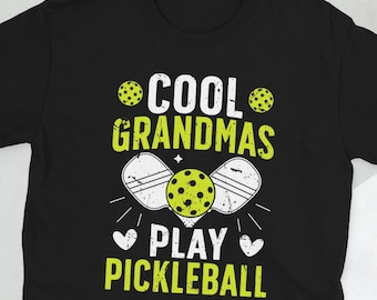 Pickleball Grandma Pickleball Grandmother Gifts T-shirt, uniseks