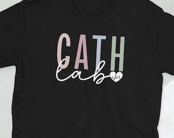 Cardiac Cath Lab Technologe Wertschätzung Geschenke Unisex T-Shirt